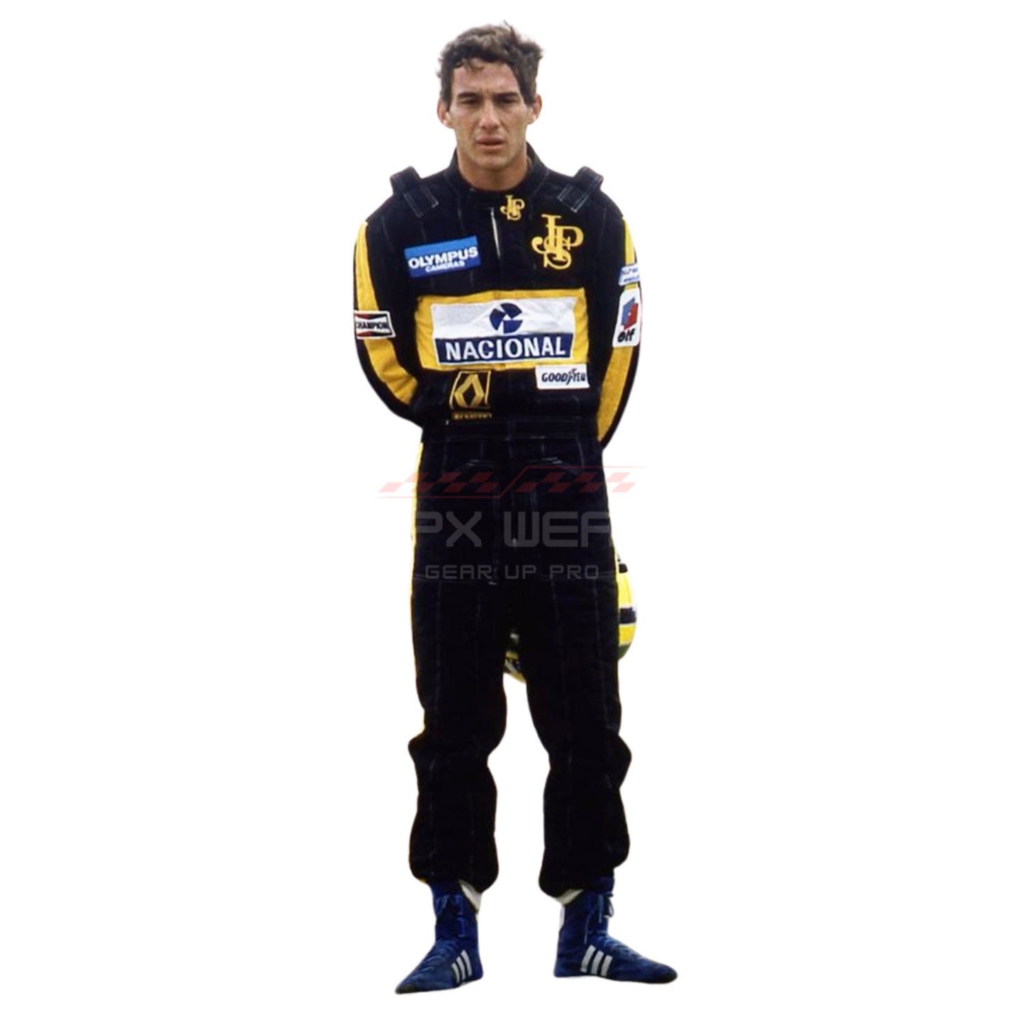1985 Ayrton Senna F1 Racing Suit Team Lotus