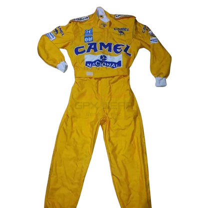 1987 Ayrton Senna F1 Racing Suit Team Lotus