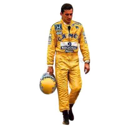 1987 Ayrton Senna F1 Racing Suit Team Lotus