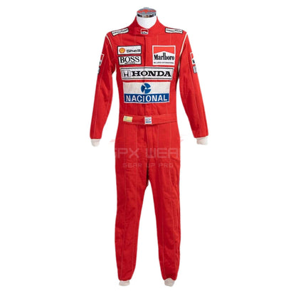 1988 Ayrton Senna F1 Racing Suit Team McLaren