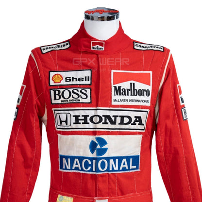 1988 Ayrton Senna F1 Racing Suit Team McLaren