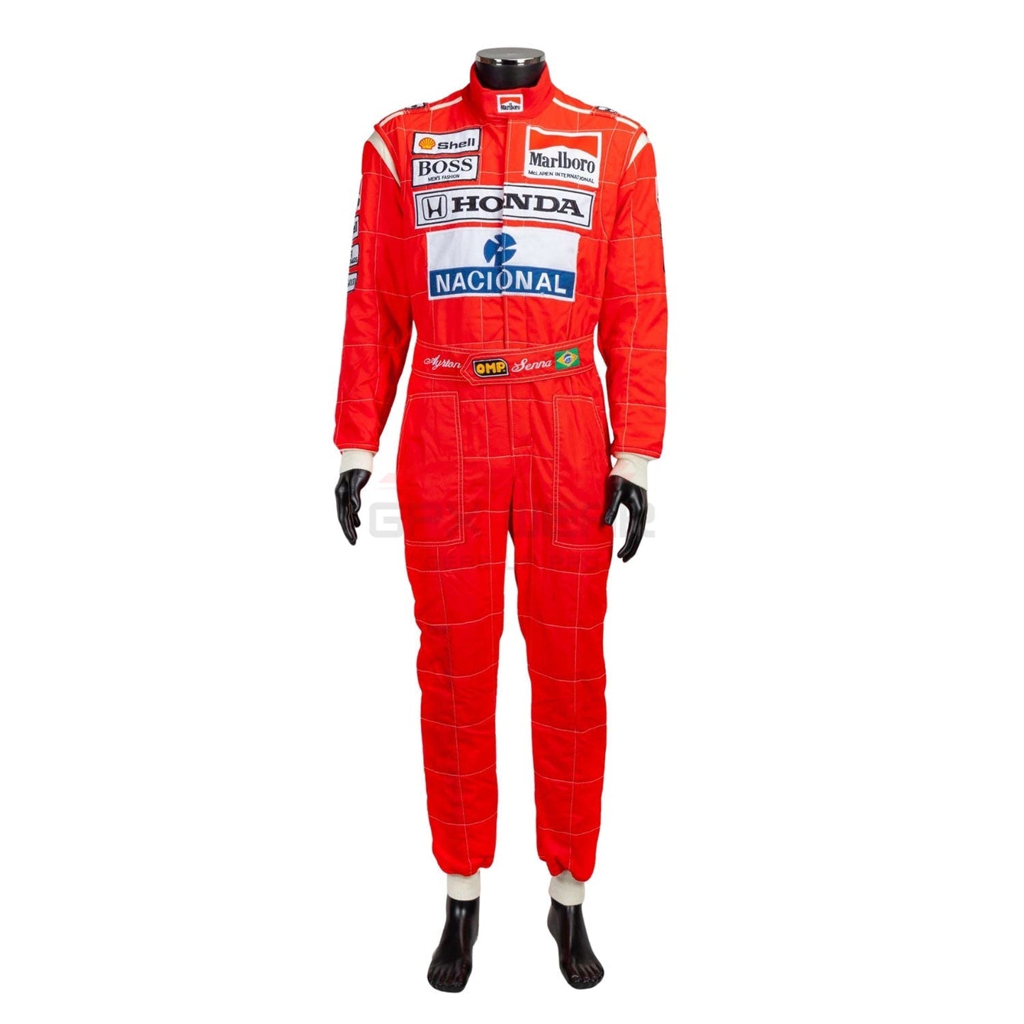 1991 Ayrton Senna United States GP F1 Racing Suit Team McLaren