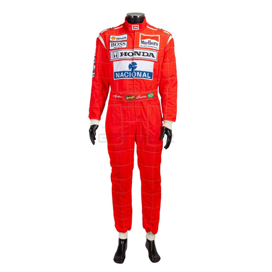1991 Ayrton Senna United States GP F1 Racing Suit Team McLaren