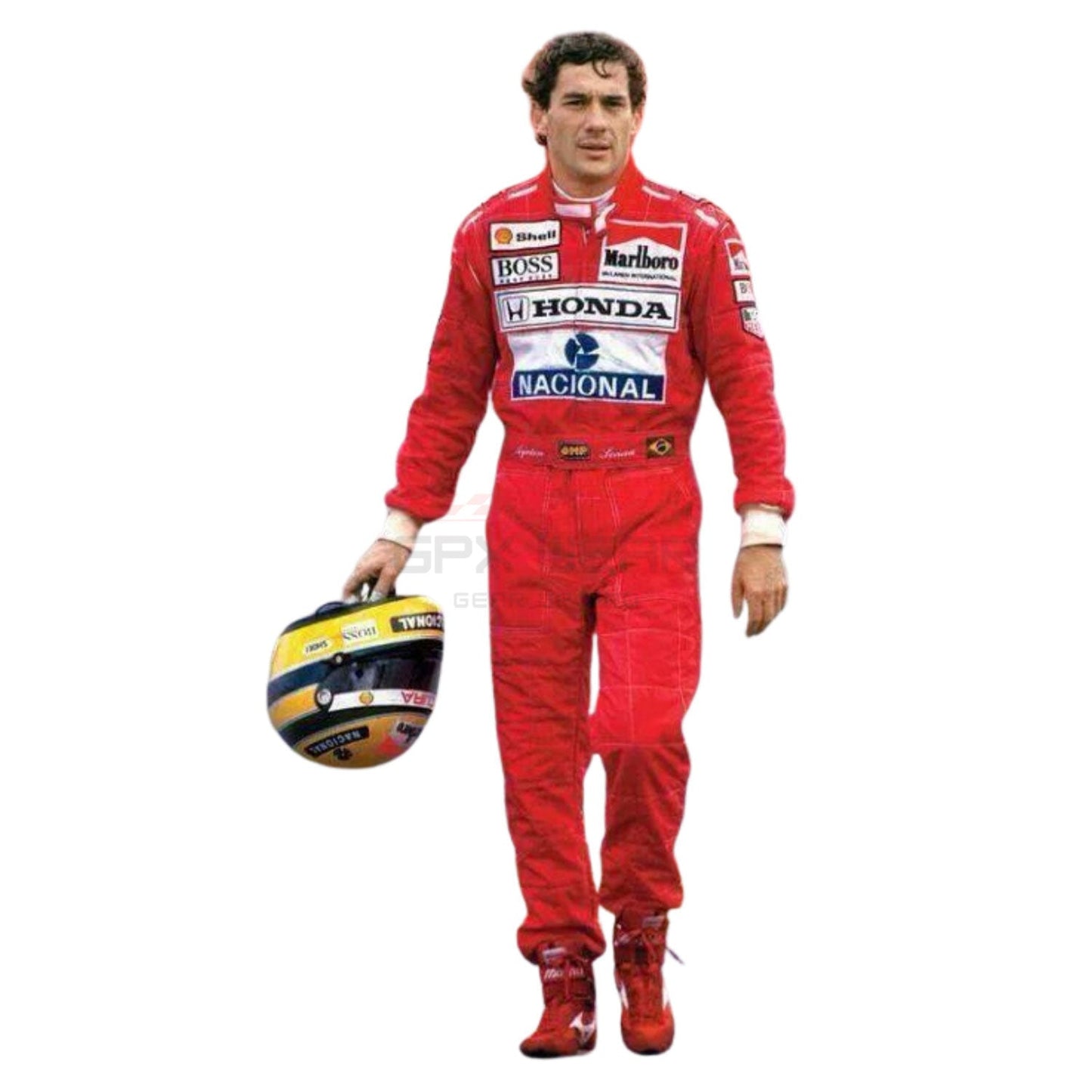 1991 Ayrton Senna United States GP F1 Racing Suit Team McLaren