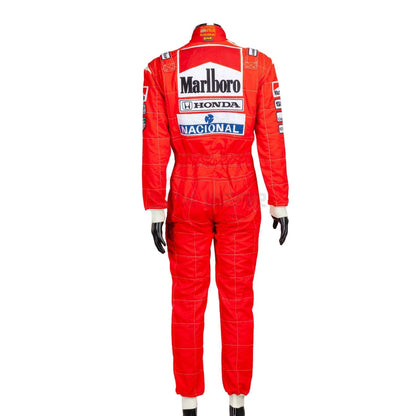 1991 Ayrton Senna United States GP F1 Racing Suit Team McLaren