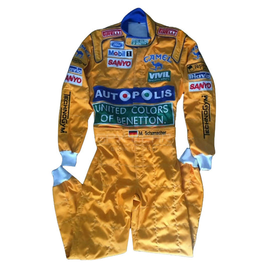 1991 Michael Schumacher F1 Racing Suit Team Benetton Ford