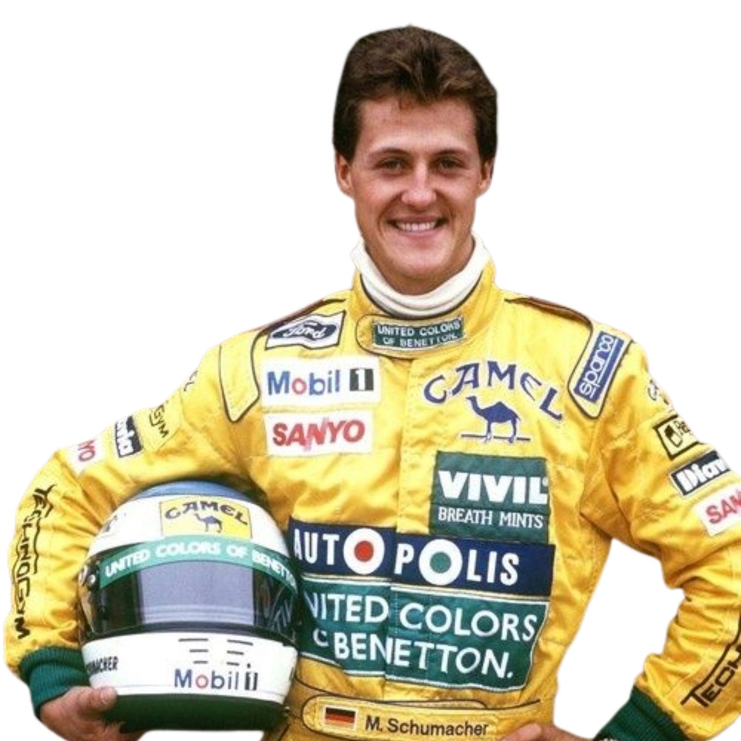 1991 Michael Schumacher F1 Racing Suit Team Benetton Ford