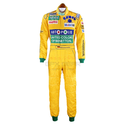 1992 Michael Schumacher F1 Racing Suit Team Benetton Ford
