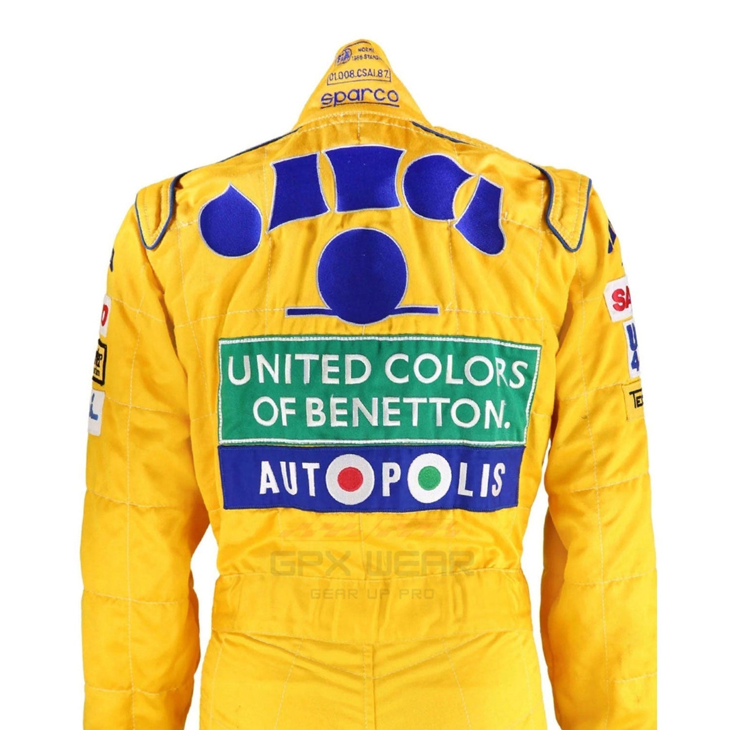 1992 Michael Schumacher F1 Racing Suit Team Benetton Ford