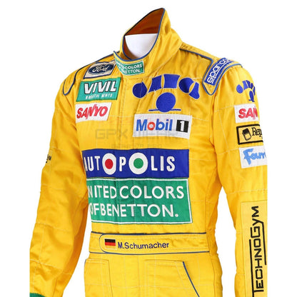1992 Michael Schumacher F1 Racing Suit Team Benetton Ford