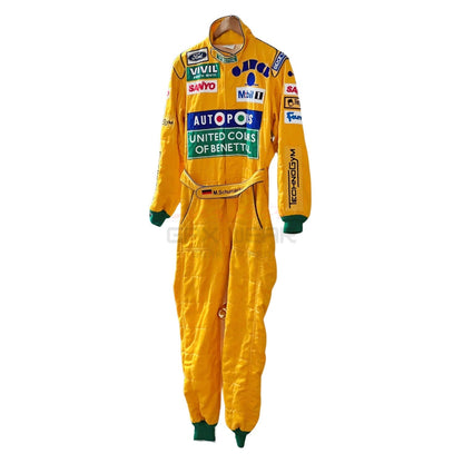 1992 Michael Schumacher F1 Racing Suit Team Benetton Ford
