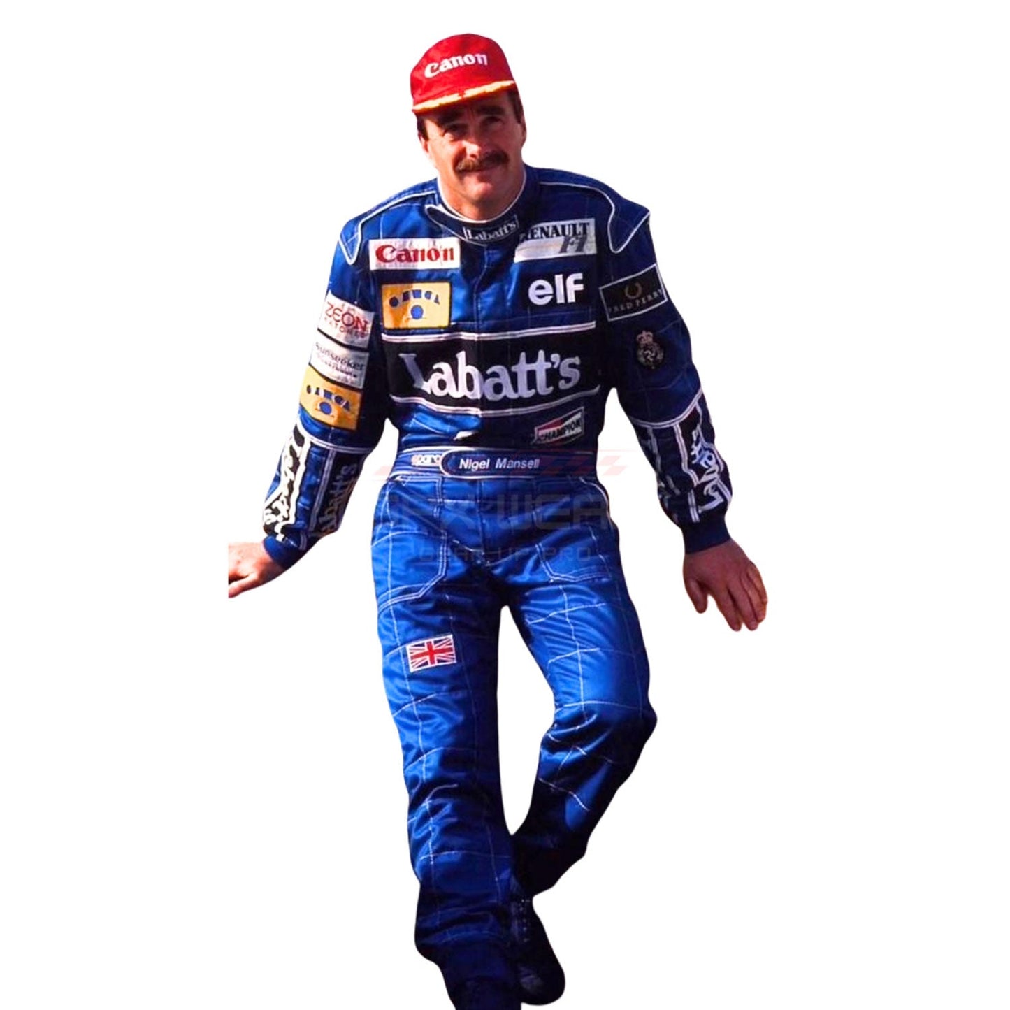 1992 Nigel Mansell F1 Racing Suit Team Williams
