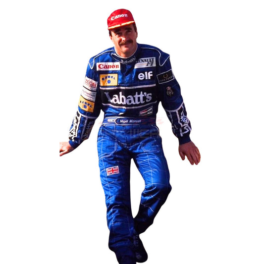1992 Nigel Mansell F1 Racing Suit Team Williams