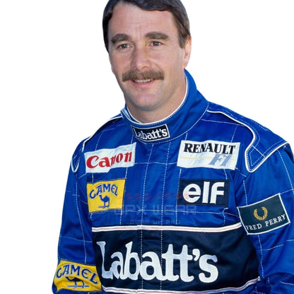 1992 Nigel Mansell F1 Racing Suit Team Williams