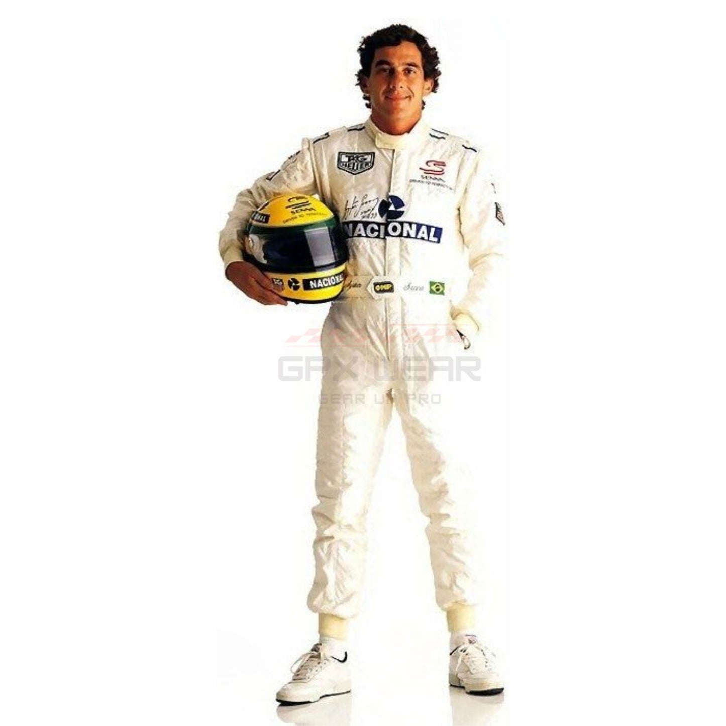 1993 Ayrton Senna Paris Bercy F1 Racing Suit Team McLaren