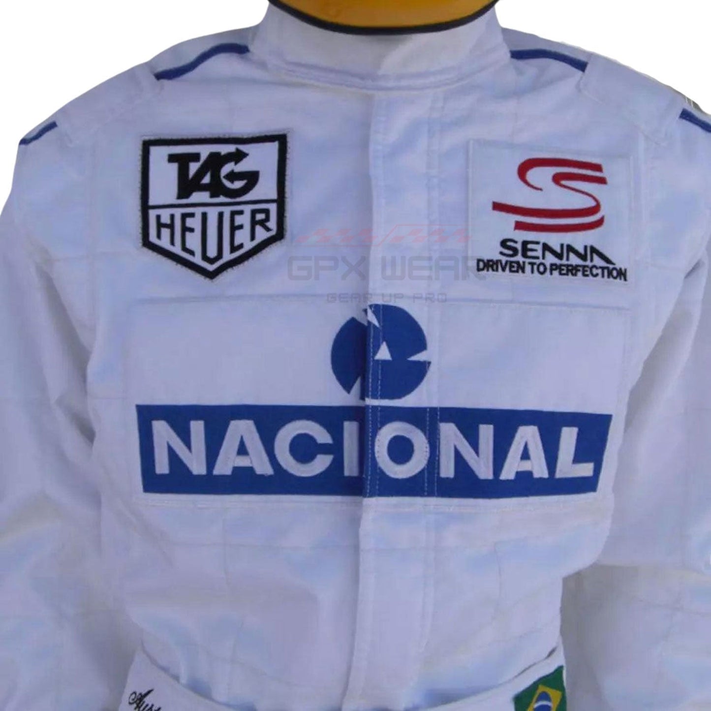 1993 Ayrton Senna Paris Bercy F1 Racing Suit Team McLaren