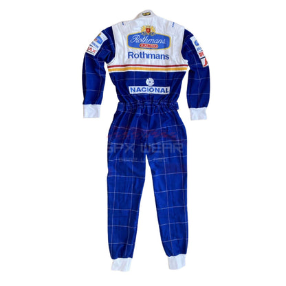 1994 Ayrton Senna F1 Racing Suit Team Williams