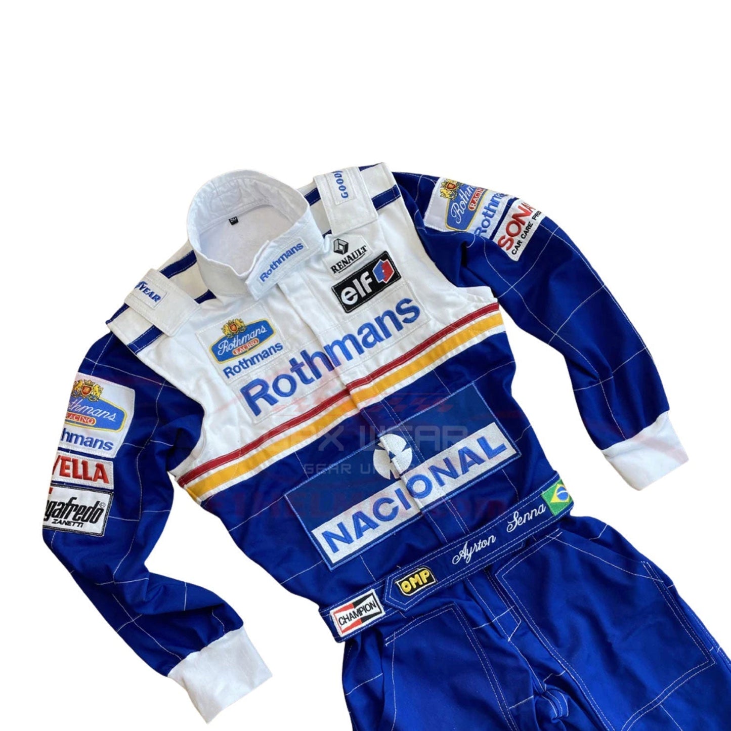 1994 Ayrton Senna F1 Racing Suit Team Williams