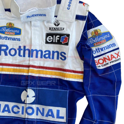 1994 Ayrton Senna F1 Racing Suit Team Williams
