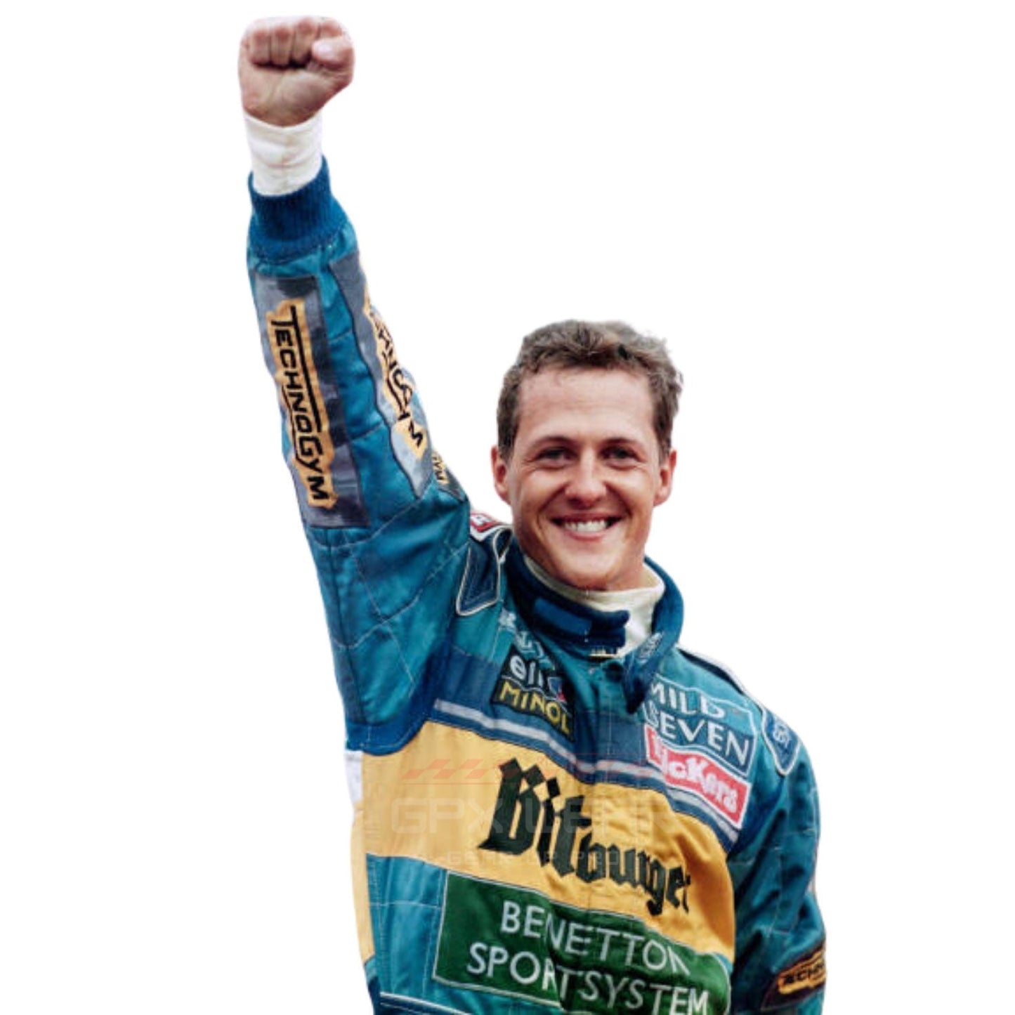 1995 Michael Schumacher BitBurger F1 Racing Suit Team Benetton