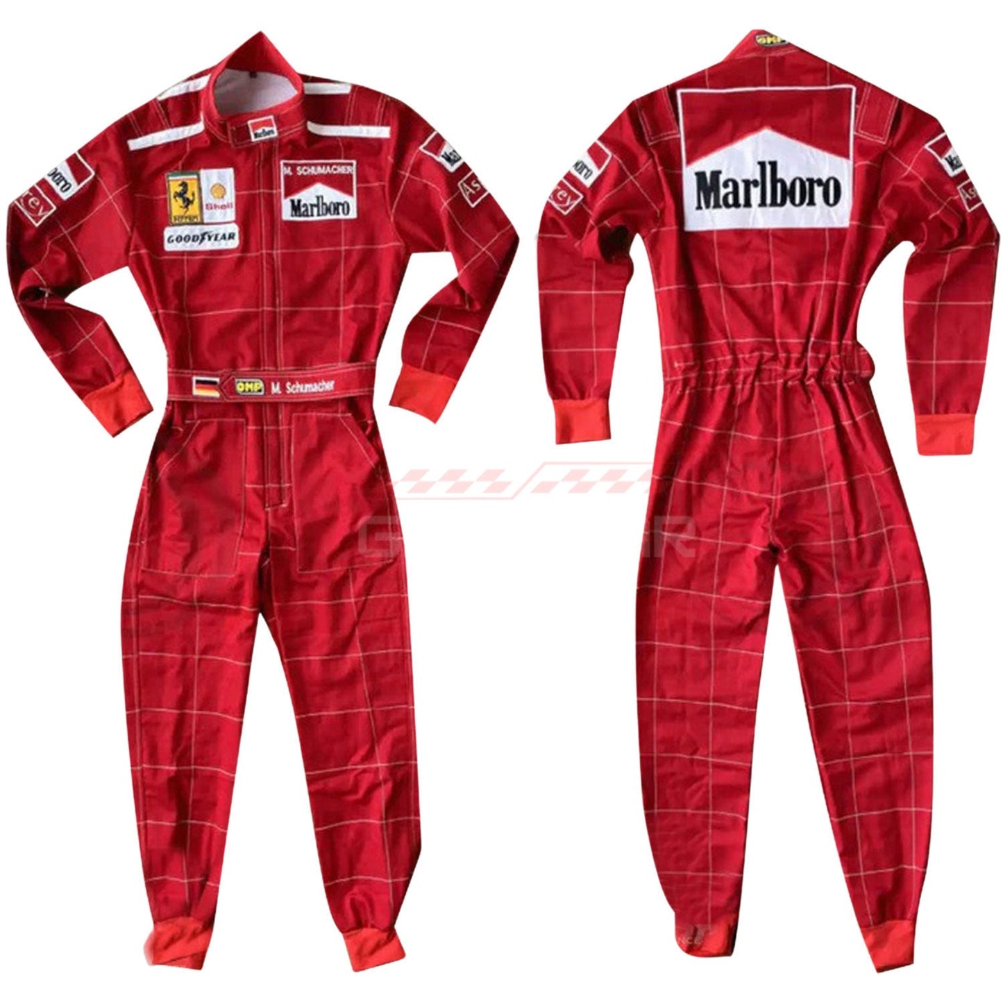 1996 Michael Schumacher F1 Racing Suit Team Ferrari