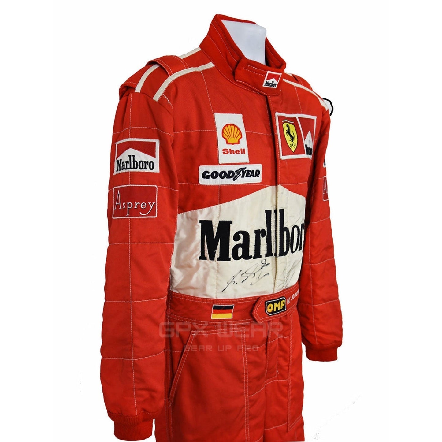 1997 Michael Schumacher F1 Racing Suit Team Kerpener Kart