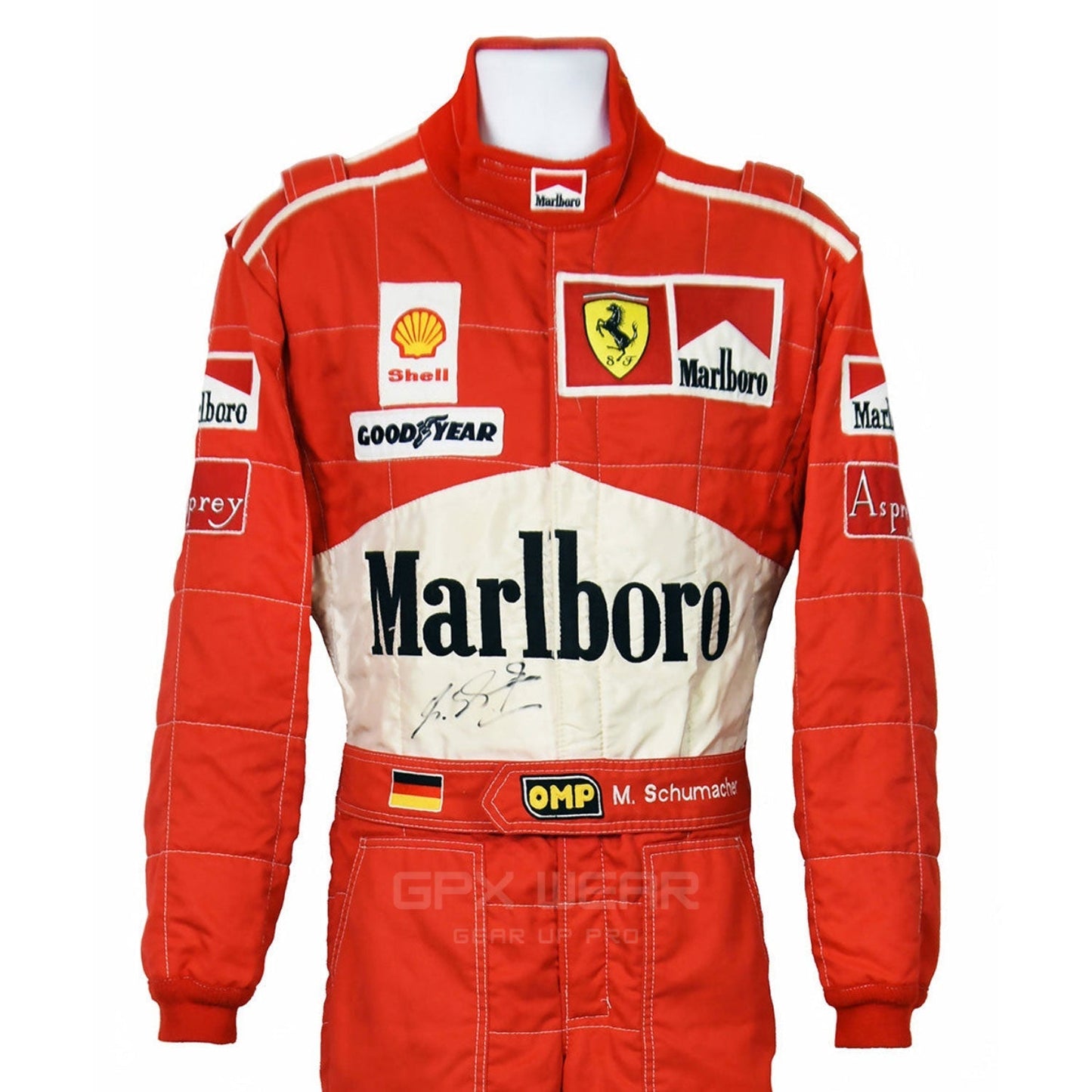 1997 Michael Schumacher F1 Racing Suit Team Kerpener Kart