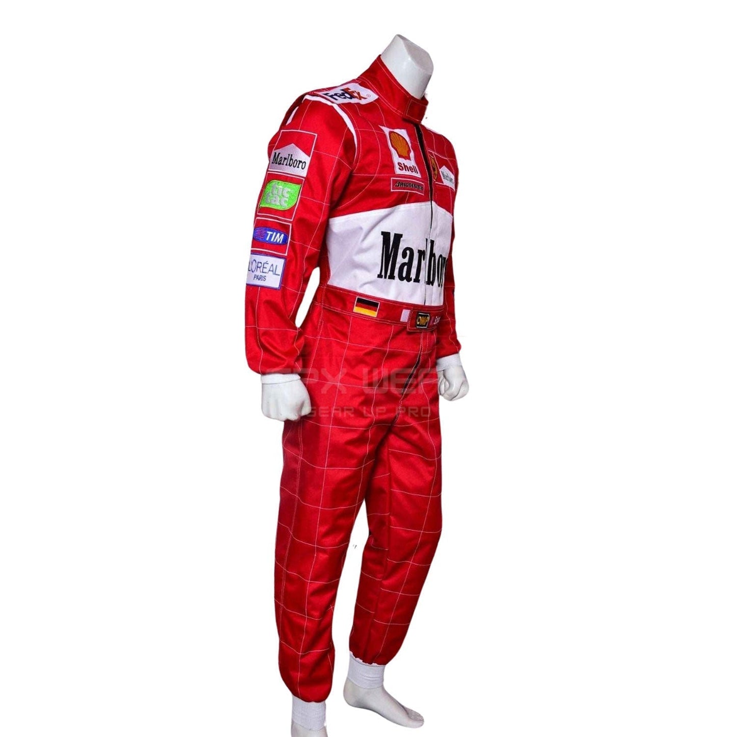 2001 Michael Schumacher Belgian GP F1 Racing Suit Team Ferrari
