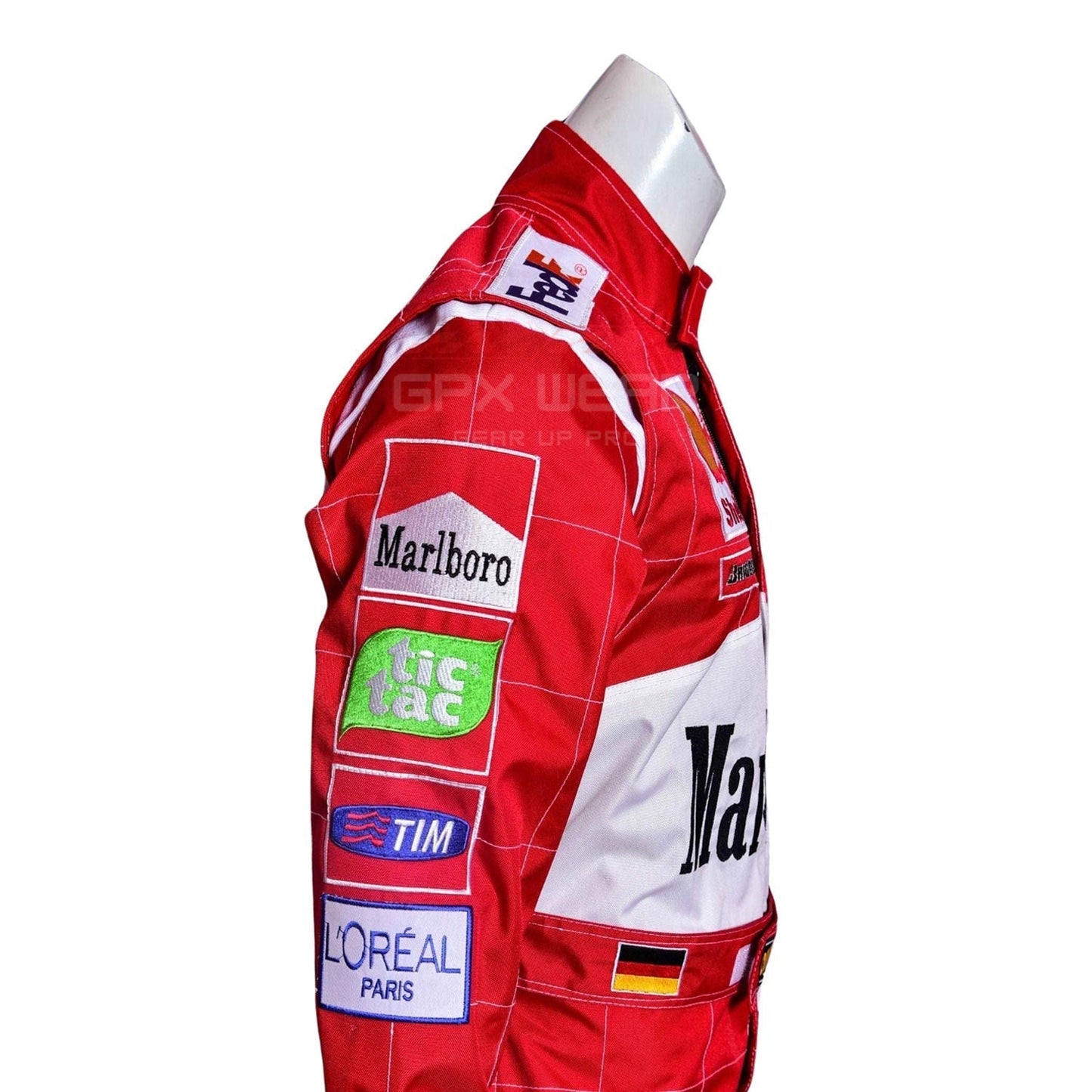 2001 Michael Schumacher Belgian GP F1 Racing Suit Team Ferrari