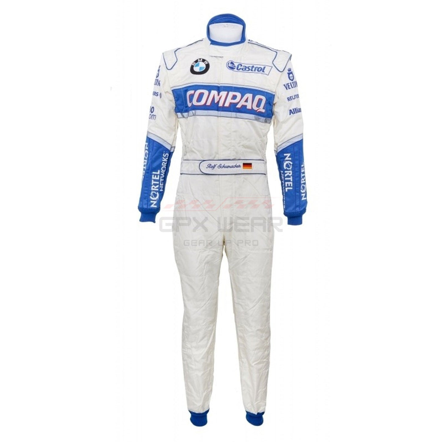 2001 Ralf Schumacher F1 Racing Suit Team Williams