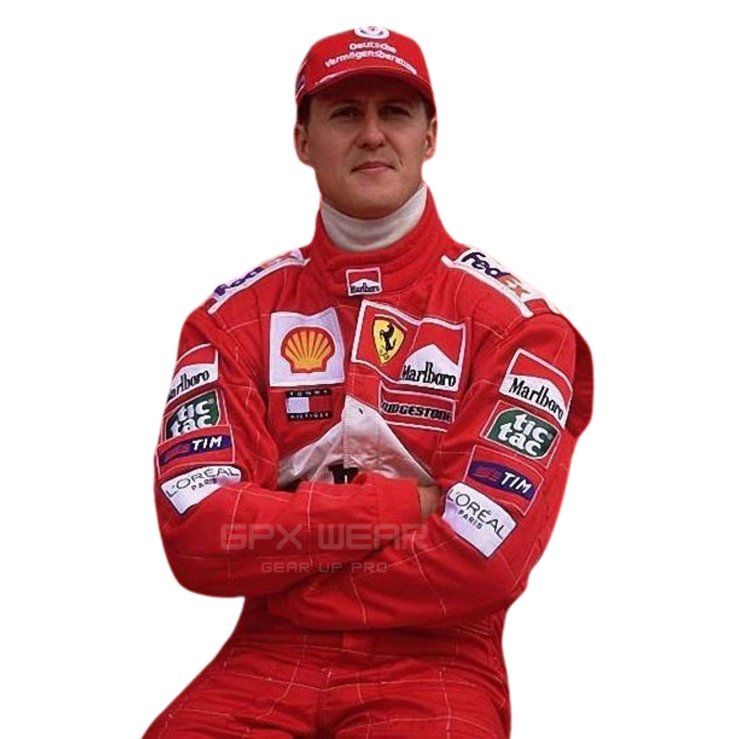 2002 Michael Schumacher F1 Racing Suit Team Ferrari