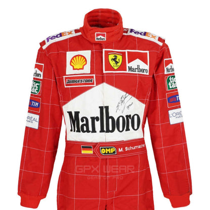 2004 Michael Schumacher F1 Racing Suit Team Ferrari