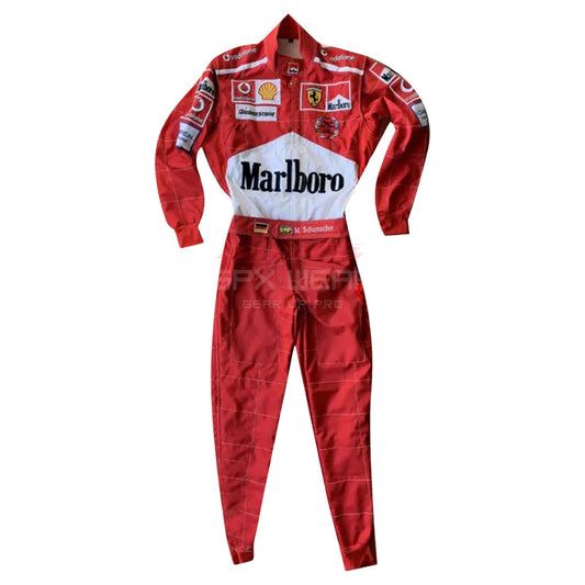 2005 Michael Schumacher World Champion F1 Racing Suit Team Ferrari