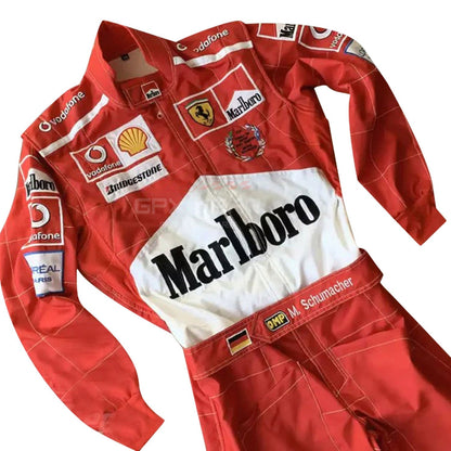 2005 Michael Schumacher World Champion F1 Racing Suit Team Ferrari