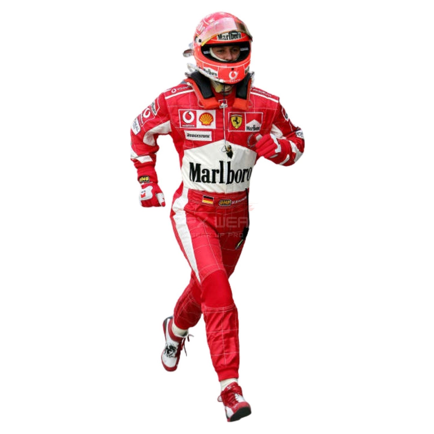 2005 Michael Schumacher World Champion F1 Racing Suit Team Ferrari
