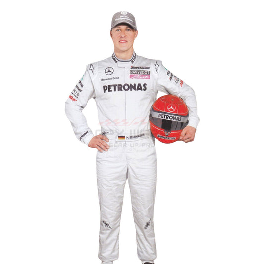 2010 Michael Schumacher F1 Racing Suit Team Mercedes