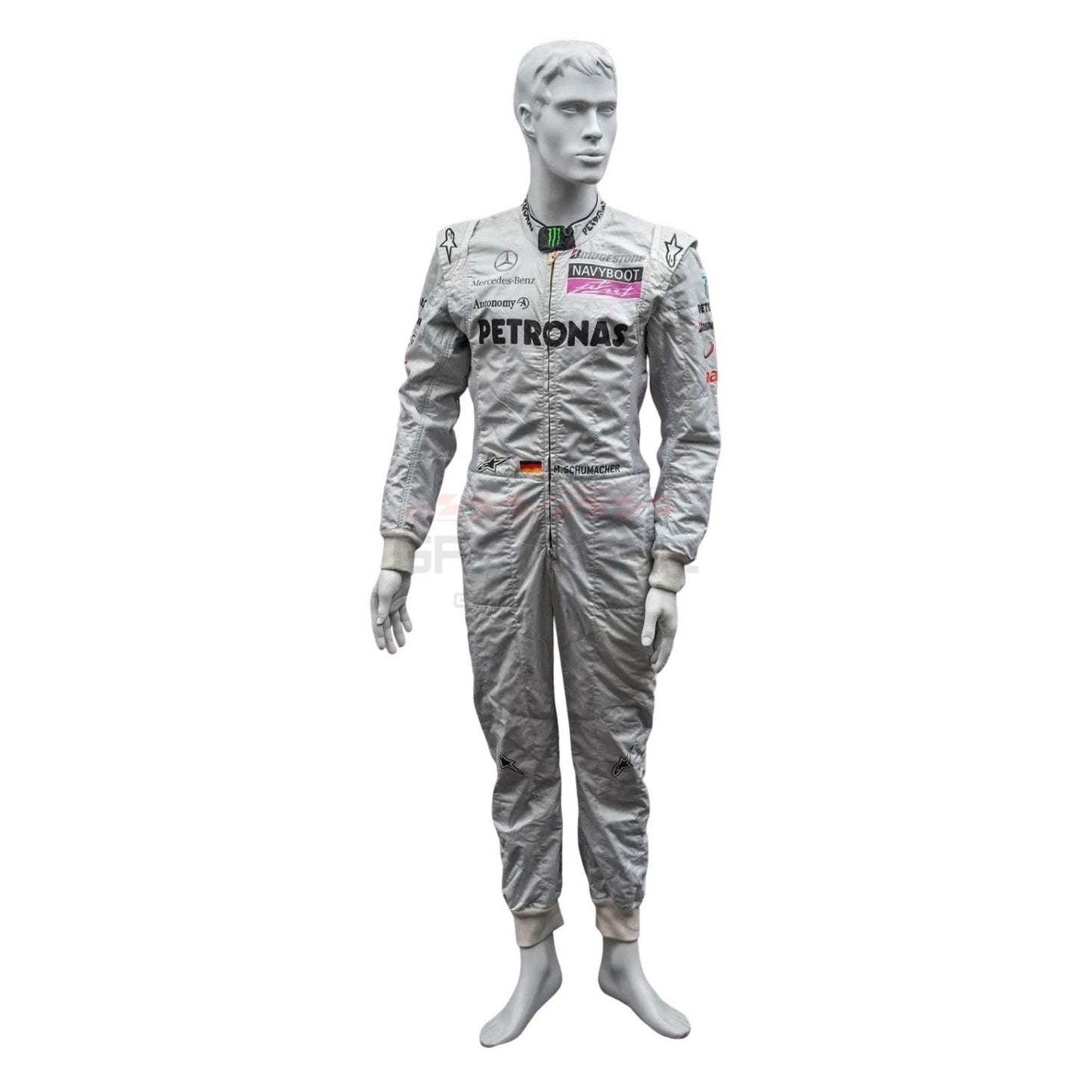 2010 Michael Schumacher F1 Racing Suit Team Mercedes