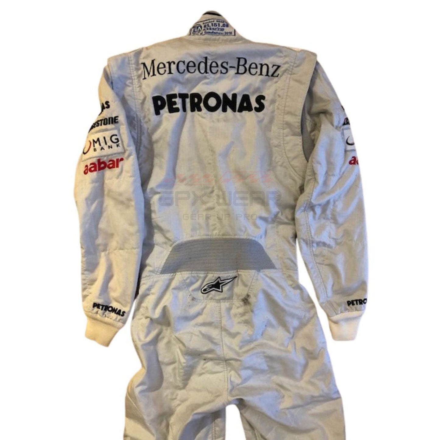 2010 Nico Rosberg F1 Racing Suit Team Mercedes