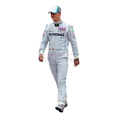 2011 Michael Schumacher F1 Racing Suit Team Mercedes