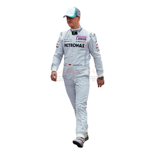 2011 Michael Schumacher F1 Racing Suit Team Mercedes