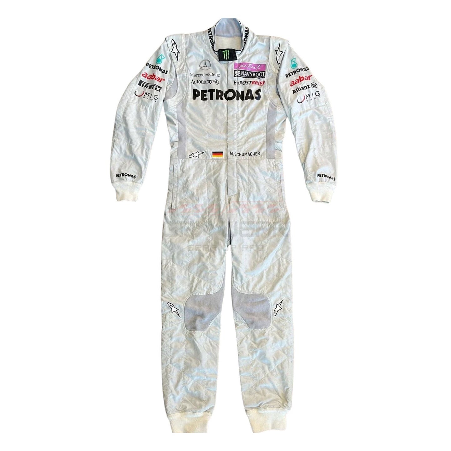 2011 Michael Schumacher F1 Racing Suit Team Mercedes