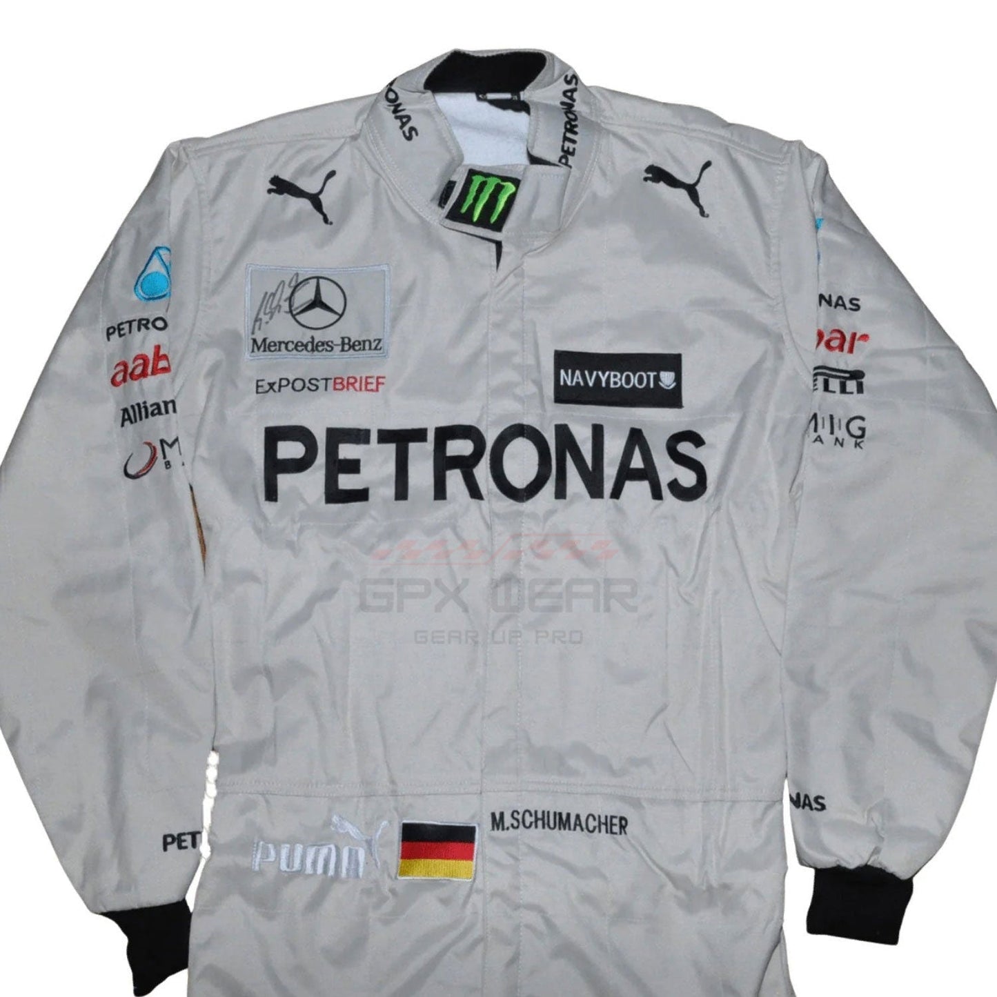 2012 Michael Schumacher F1 Racing Suit Team Mercedes