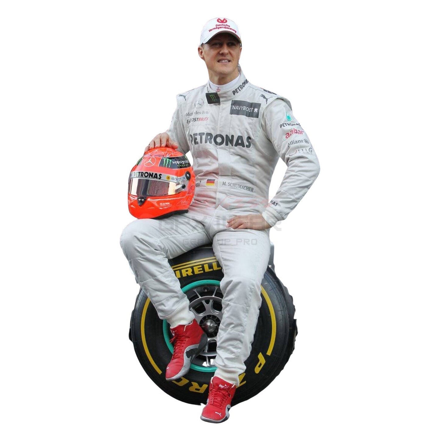 2012 Michael Schumacher F1 Racing Suit Team Mercedes