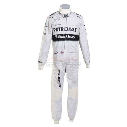 2014 Lewis Hamilton F1 Racing Suit Team Mercedes