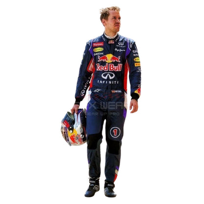 2014 Sebastian Vettel F1 Racing Suit Team Red Bull