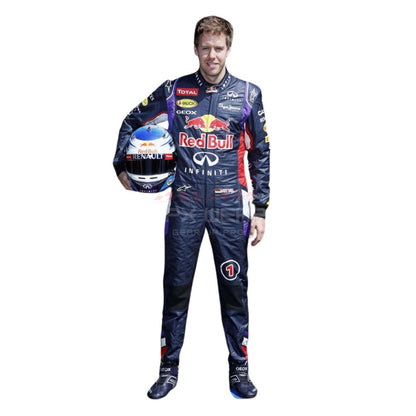 2014 Sebastian Vettel F1 Racing Suit Team Red Bull