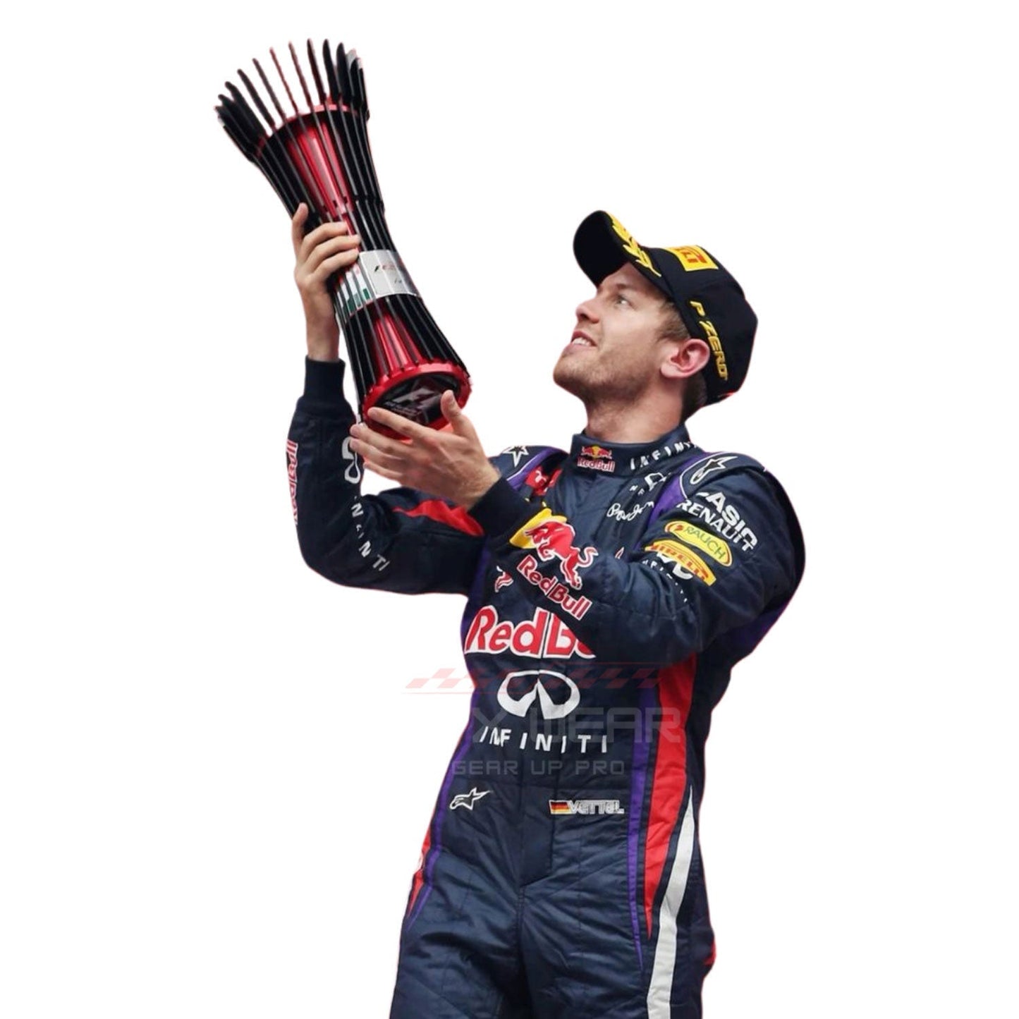 2014 Sebastian Vettel F1 Racing Suit Team Red Bull