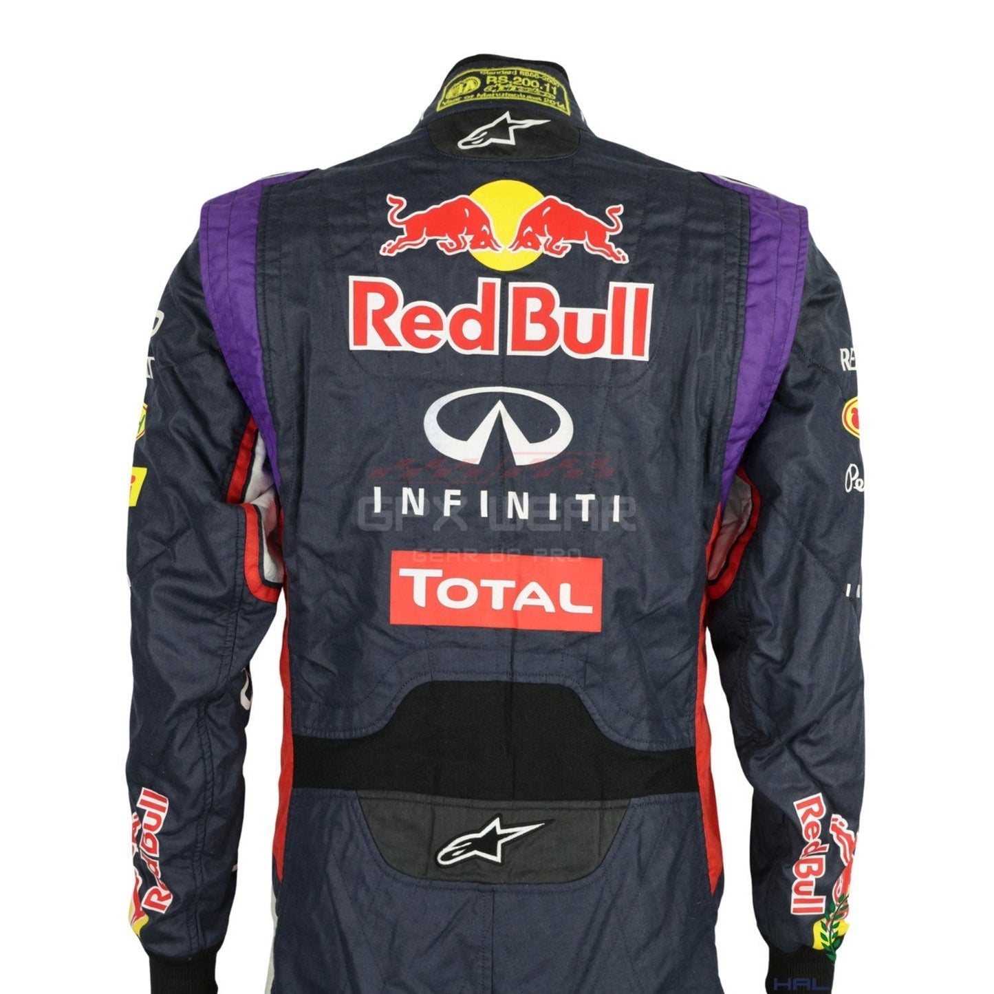 2014 Sebastian Vettel F1 Racing Suit Team Red Bull
