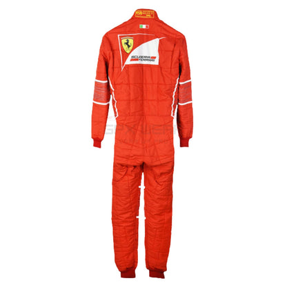 2017 Sebastian Vettel F1 Racing Suit Team Ferrari