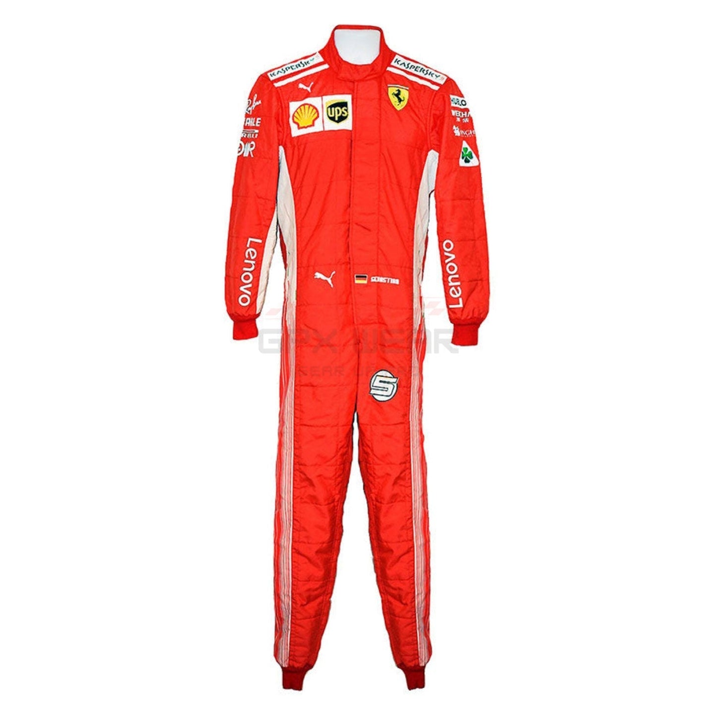 2018 Sebastian Vettel F1 Racing Suit Team Ferrari